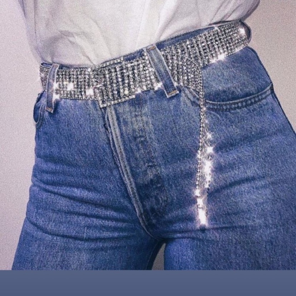Rhinestone Belt